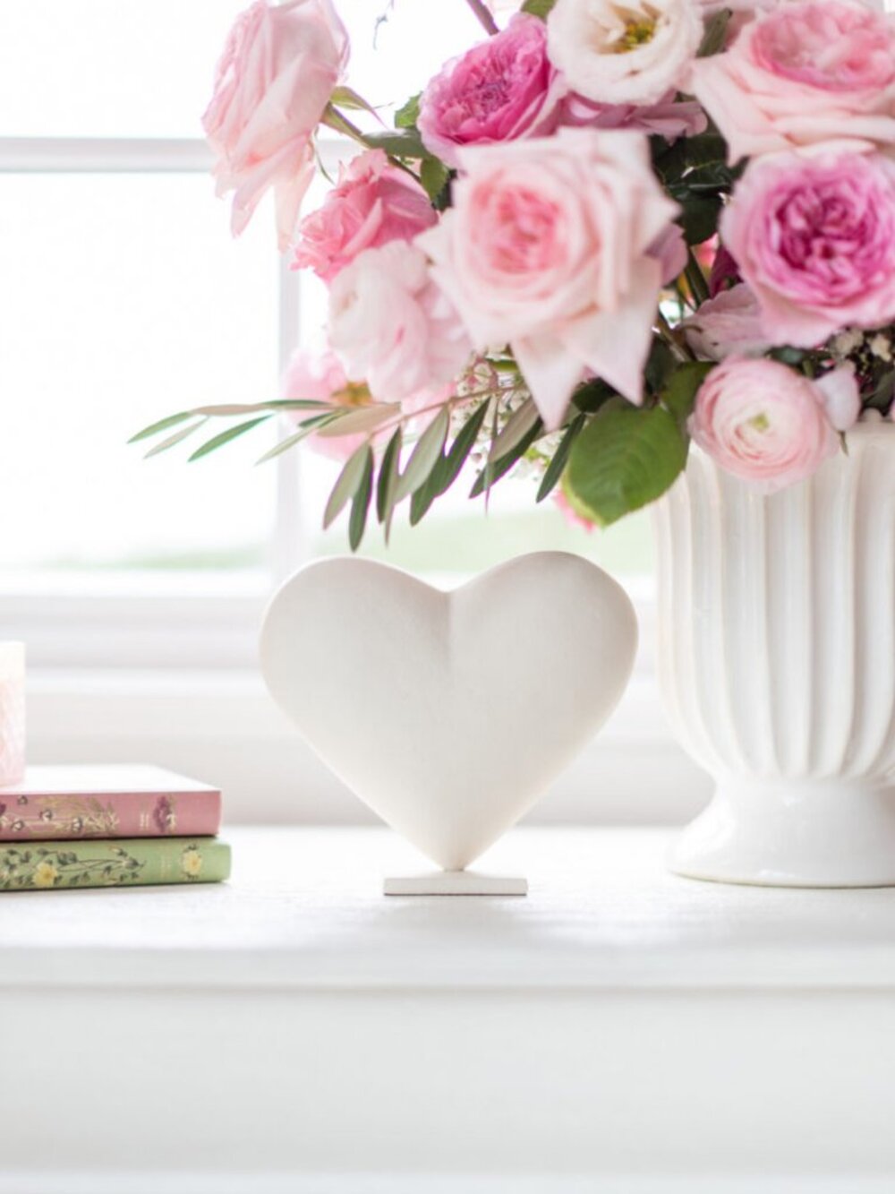 Indaba x Jilly Box Cast Aluminum Heart Statue